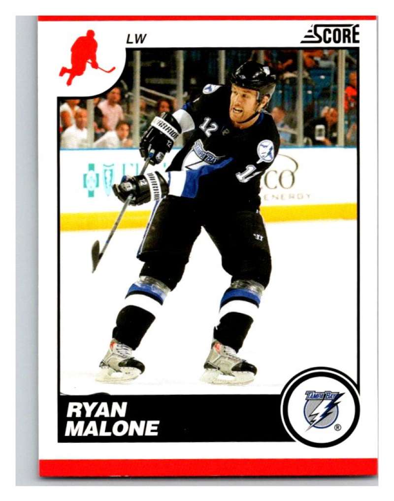 (HCW) 2010-11 Score Glossy #429 Ryan Malone Lightning Mint Image 1
