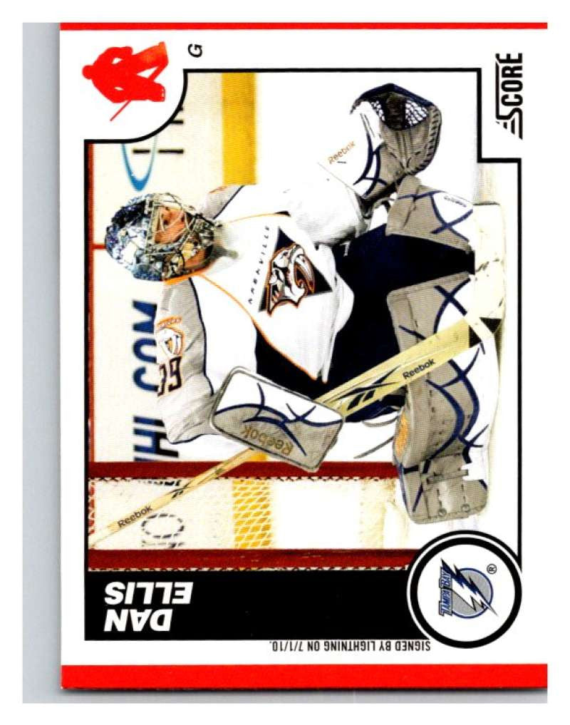 (HCW) 2010-11 Score Glossy #434 Dan Ellis Lightning Mint