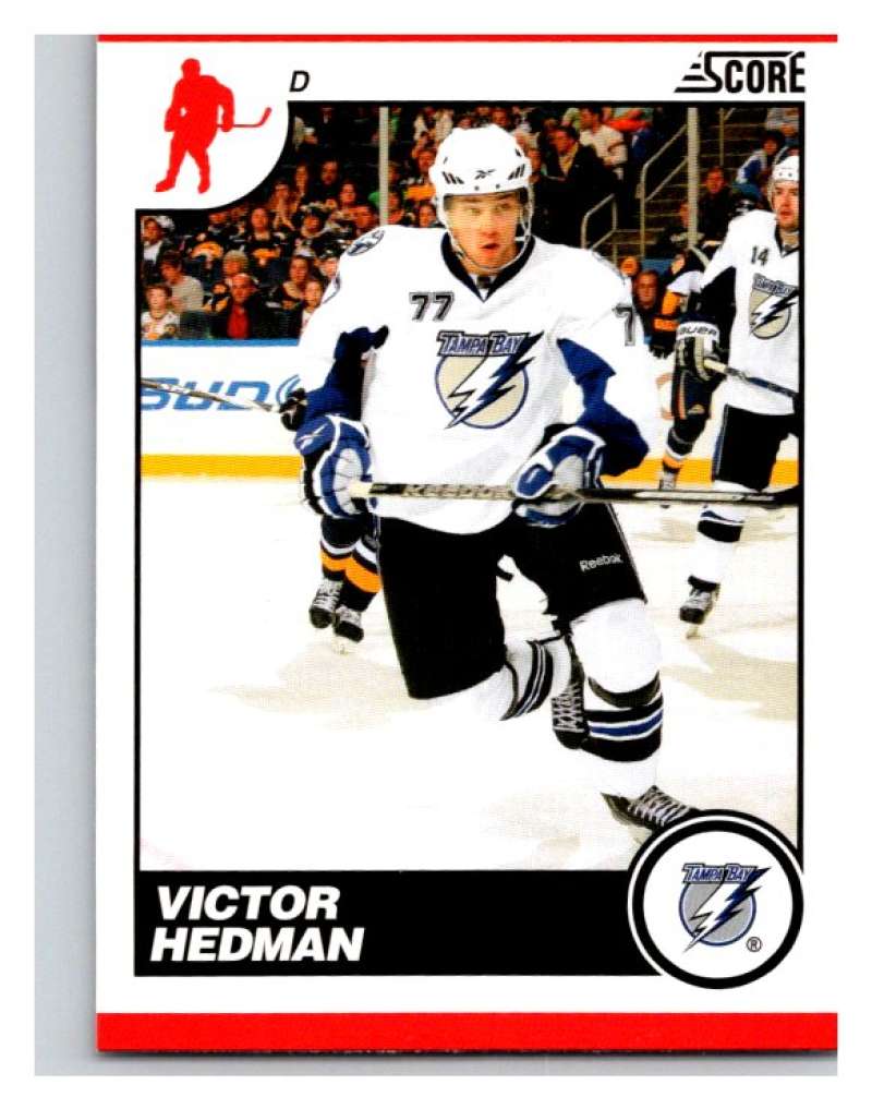 (HCW) 2010-11 Score Glossy #437 Victor Hedman Lightning Mint Image 1