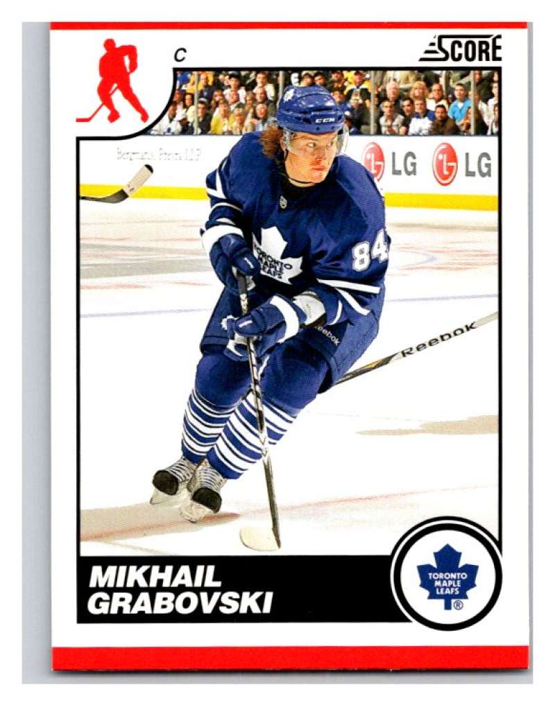 (HCW) 2010-11 Score Glossy #443 Mikhail Grabovski Maple Leafs Mint Image 1