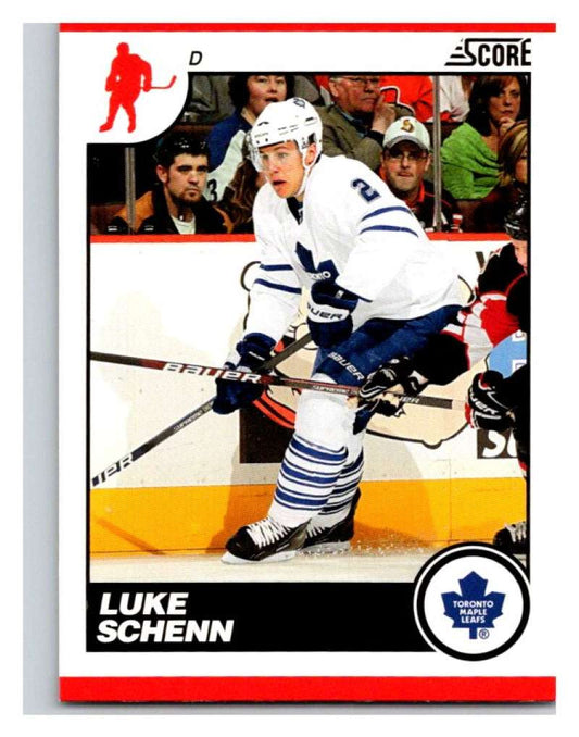 (HCW) 2010-11 Score Glossy #453 Luke Schenn Maple Leafs Mint