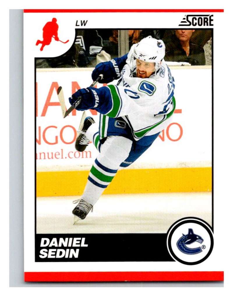 (HCW) 2010-11 Score Glossy #457 Daniel Sedin Canucks Mint Image 1