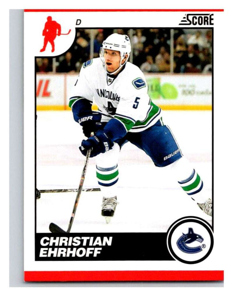 (HCW) 2010-11 Score Glossy #464 Christian Ehrhoff Canucks Mint