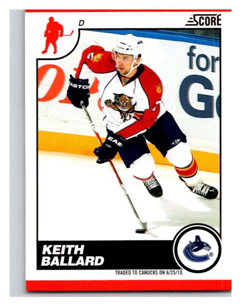 (HCW) 2010-11 Score Glossy #468 Keith Ballard Canucks Mint