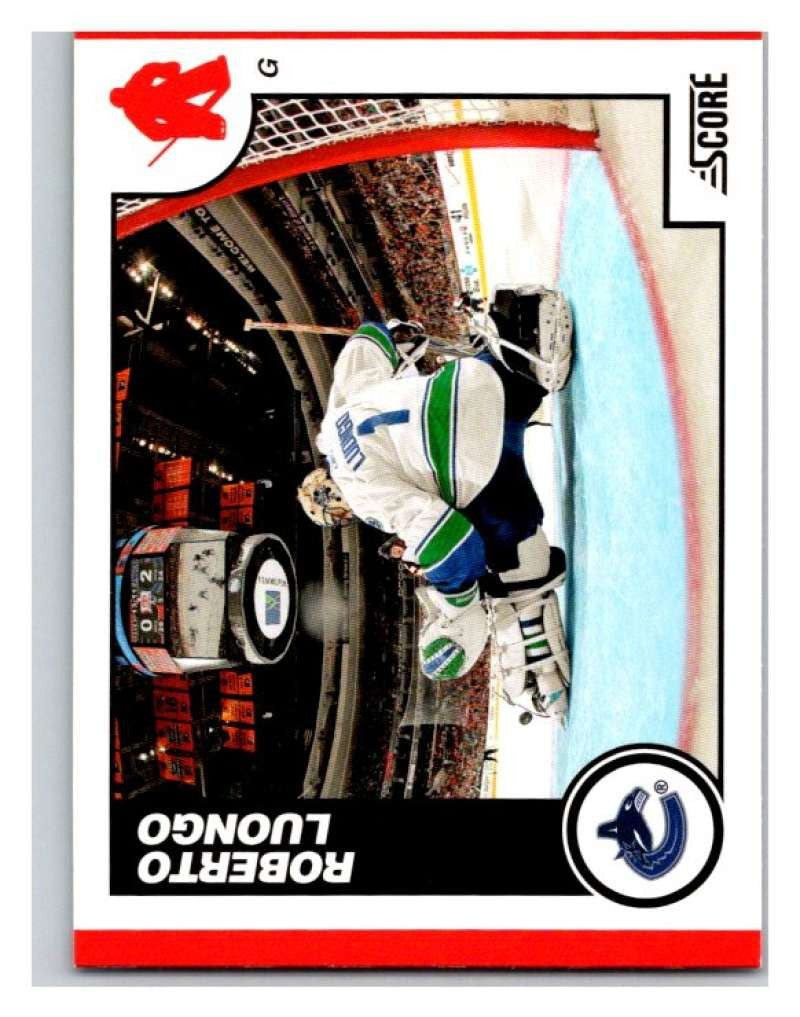 (HCW) 2010-11 Score Glossy #470 Roberto Luongo Canucks Mint
