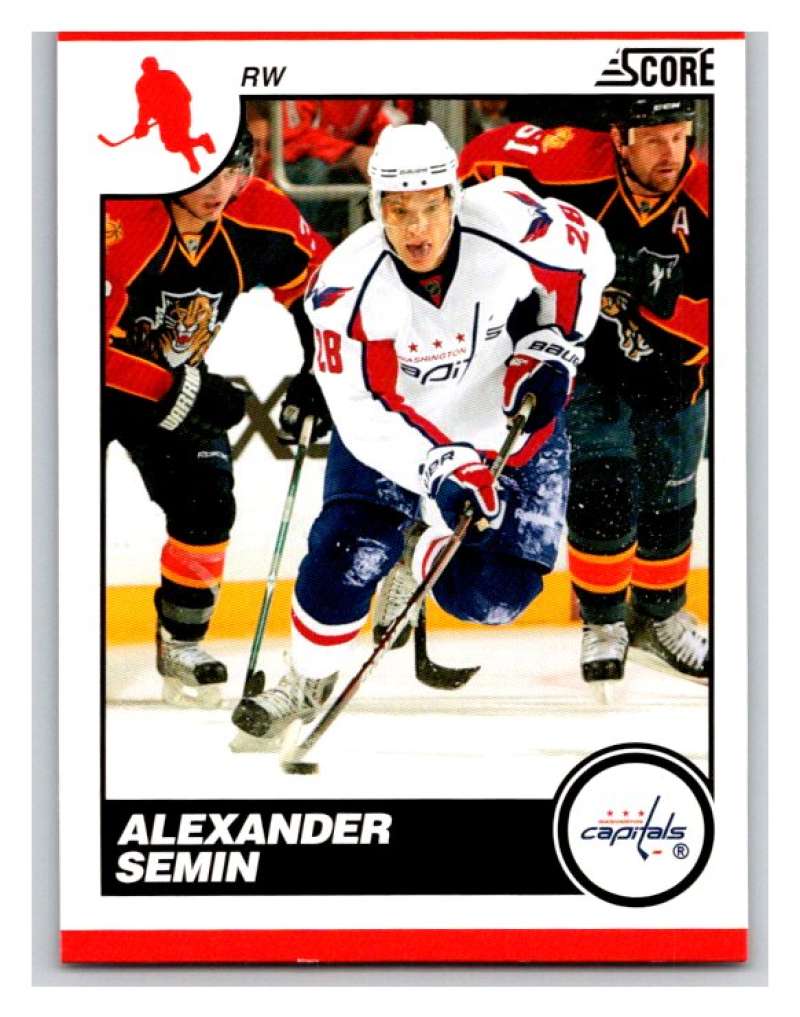 (HCW) 2010-11 Score Glossy #472 Alexander Semin Capitals Mint Image 1