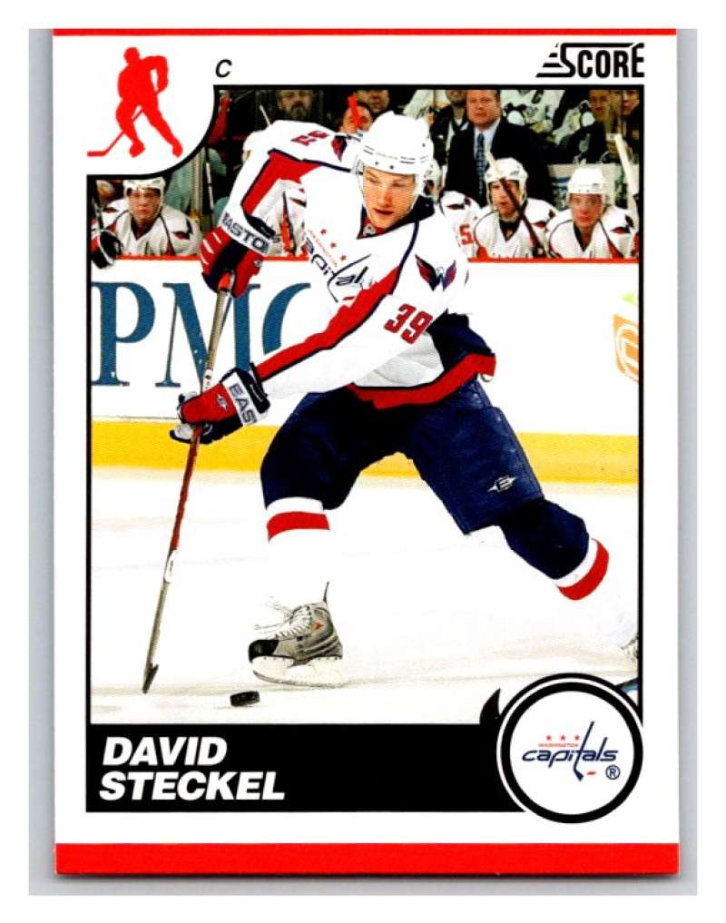 (HCW) 2010-11 Score Glossy #477 David Steckel Capitals Mint Image 1
