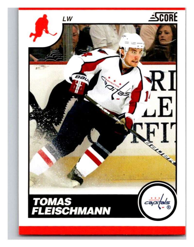 (HCW) 2010-11 Score Glossy #478 Tomas Fleischmann Capitals Mint Image 1