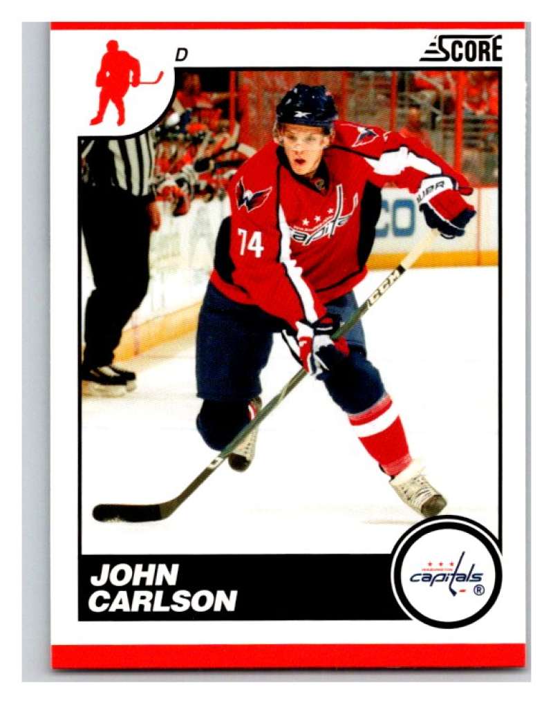 (HCW) 2010-11 Score Glossy #482 John Carlson Capitals Mint Image 1