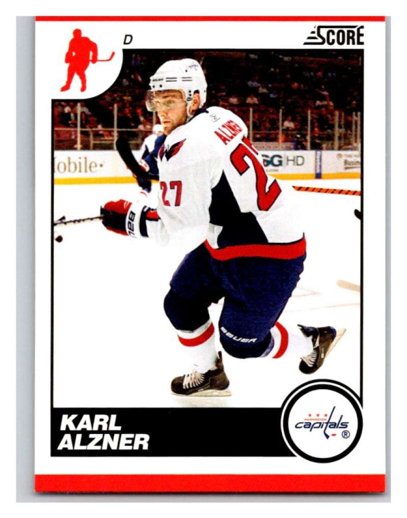 (HCW) 2010-11 Score Glossy #483 Karl Alzner Capitals Mint Image 1