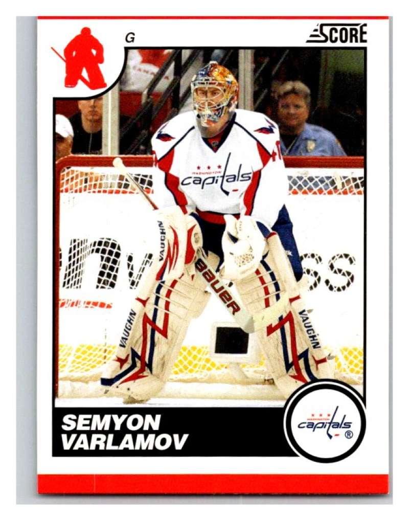 (HCW) 2010-11 Score Glossy #485 Semyon Varlamov Capitals Mint Image 1