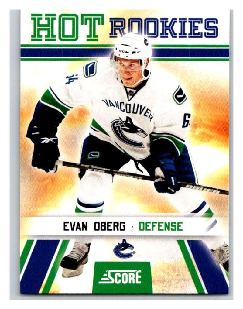 2010-11 Score Glossy #544 Evan Oberg Canucks Mint Image 1
