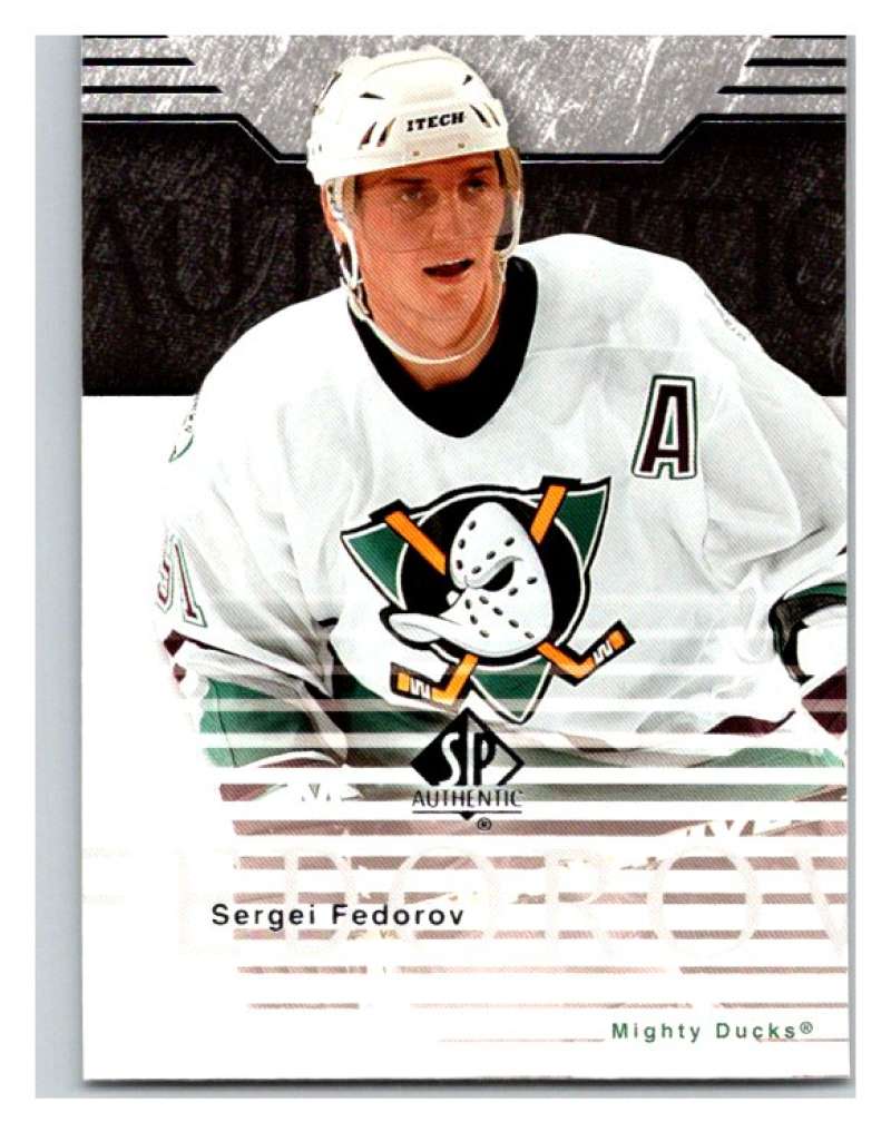 2003-04 SP Authentic #2 Sergei Fedorov Mint Image 1