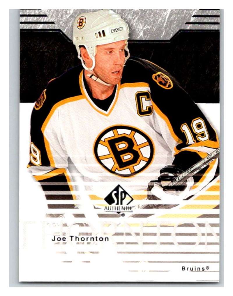 2003-04 SP Authentic #7 Joe Thornton Mint Image 1