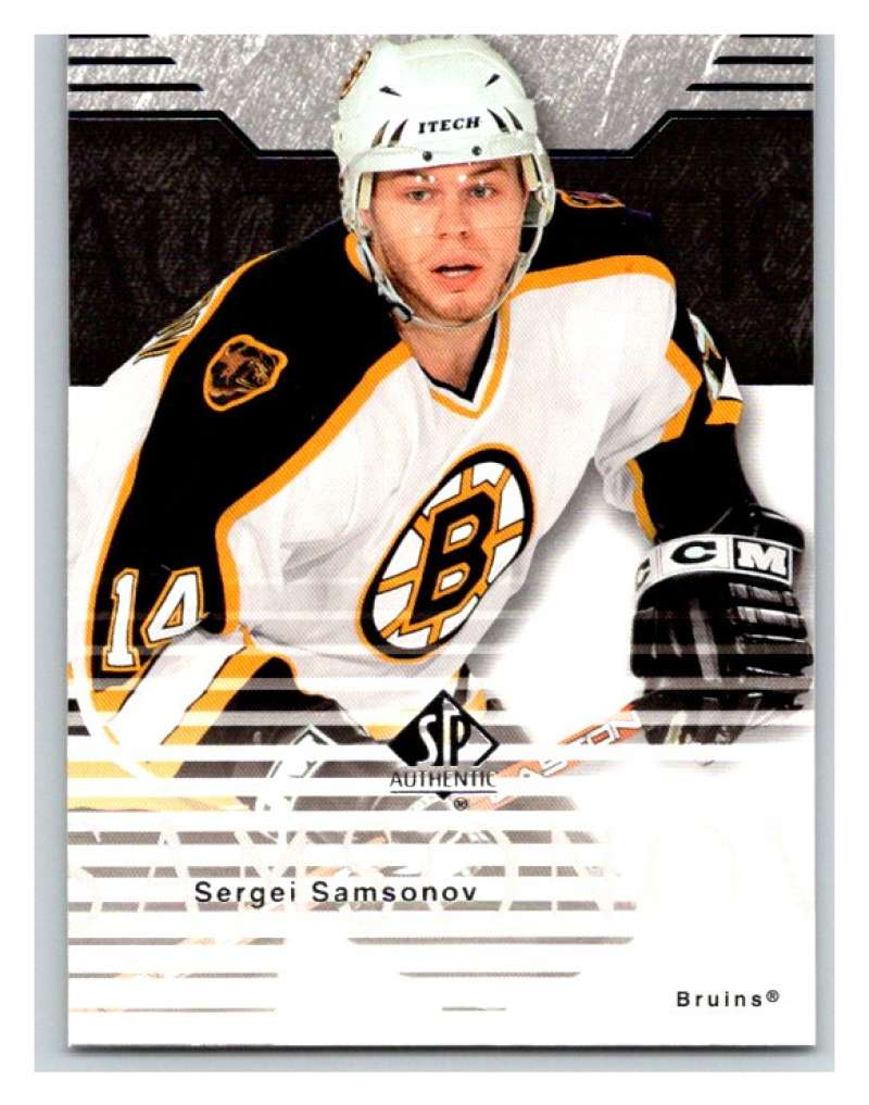 2003-04 SP Authentic #8 Sergei Samsonov Mint Image 1