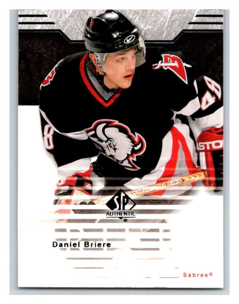 2003-04 SP Authentic #10 Daniel Briere Mint Image 1