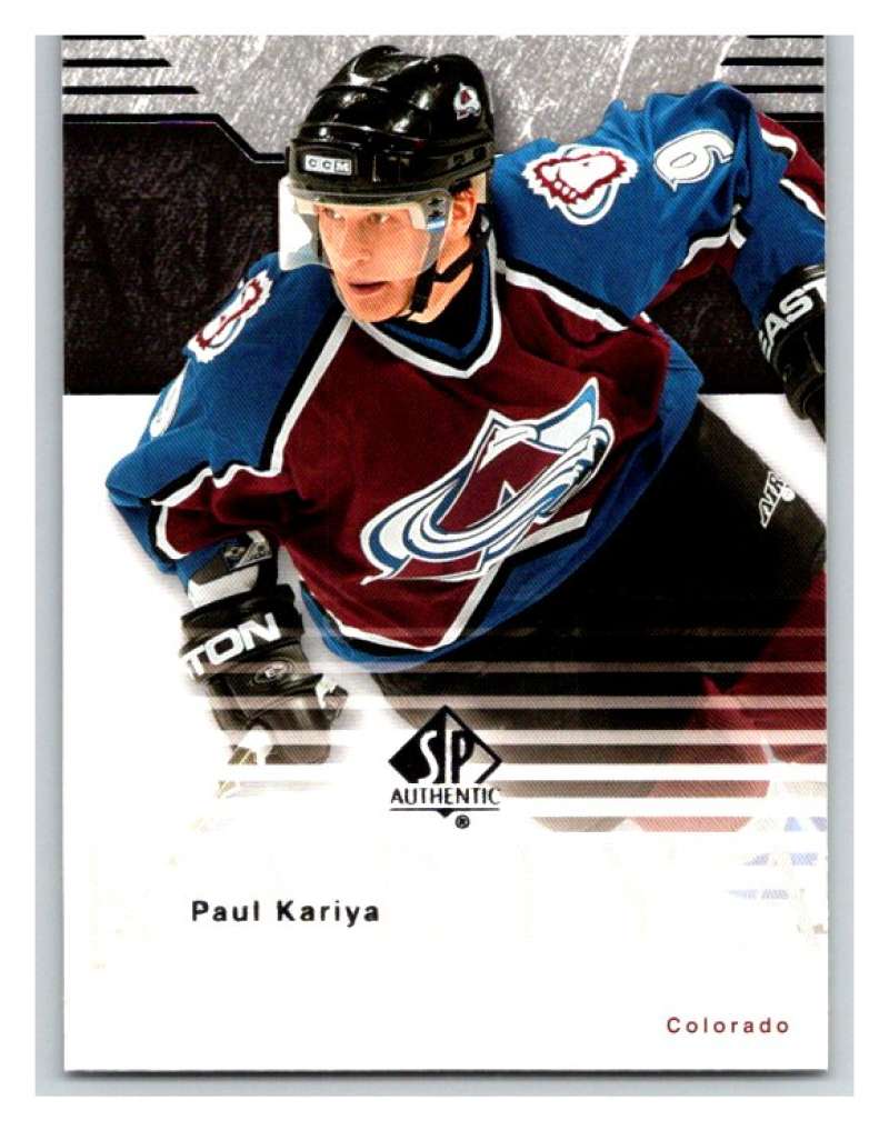 2003-04 SP Authentic #21 Paul Kariya Mint Image 1