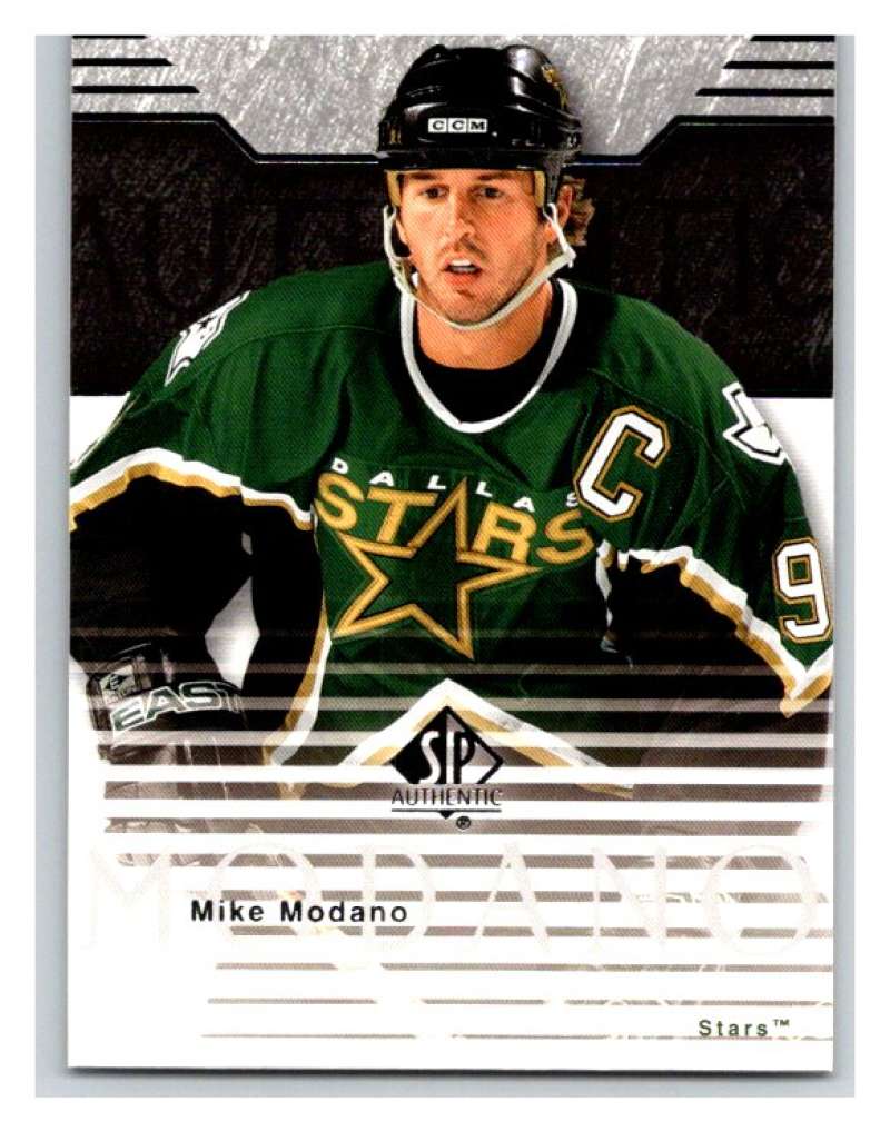 2003-04 SP Authentic #28 Mike Modano Mint Image 1
