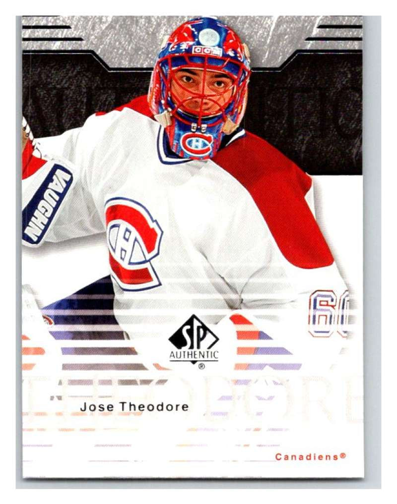 2003-04 SP Authentic #45 Jose Theodore Mint