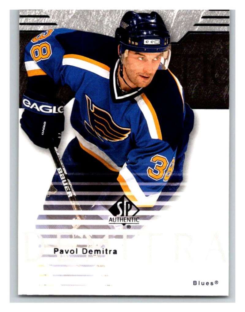 2003-04 SP Authentic #77 Pavol Demitra Mint Image 1