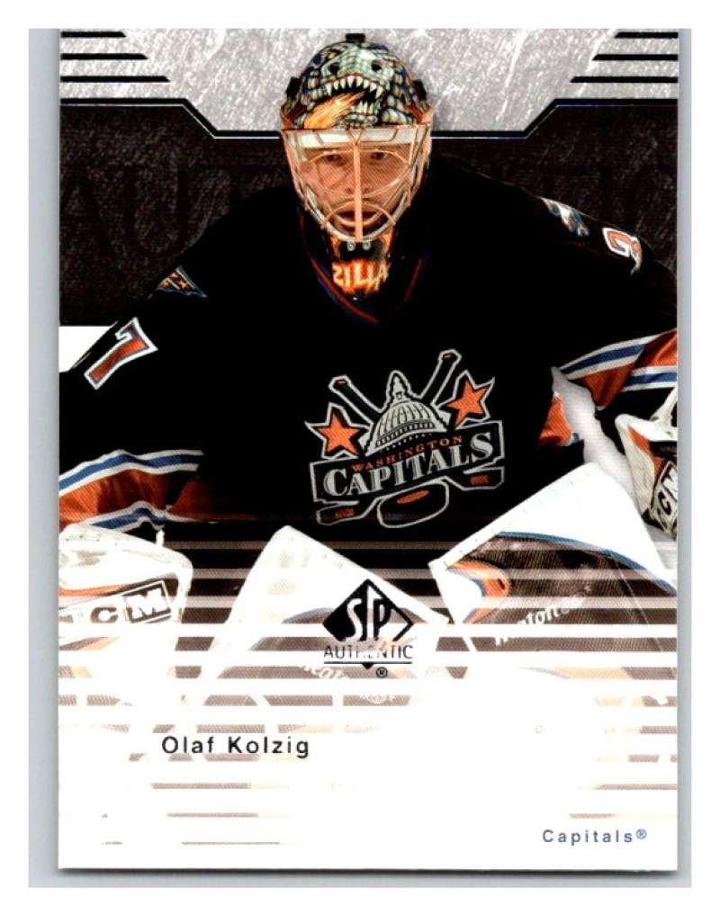 2003-04 SP Authentic #89 Olaf Kolzig Mint Image 1