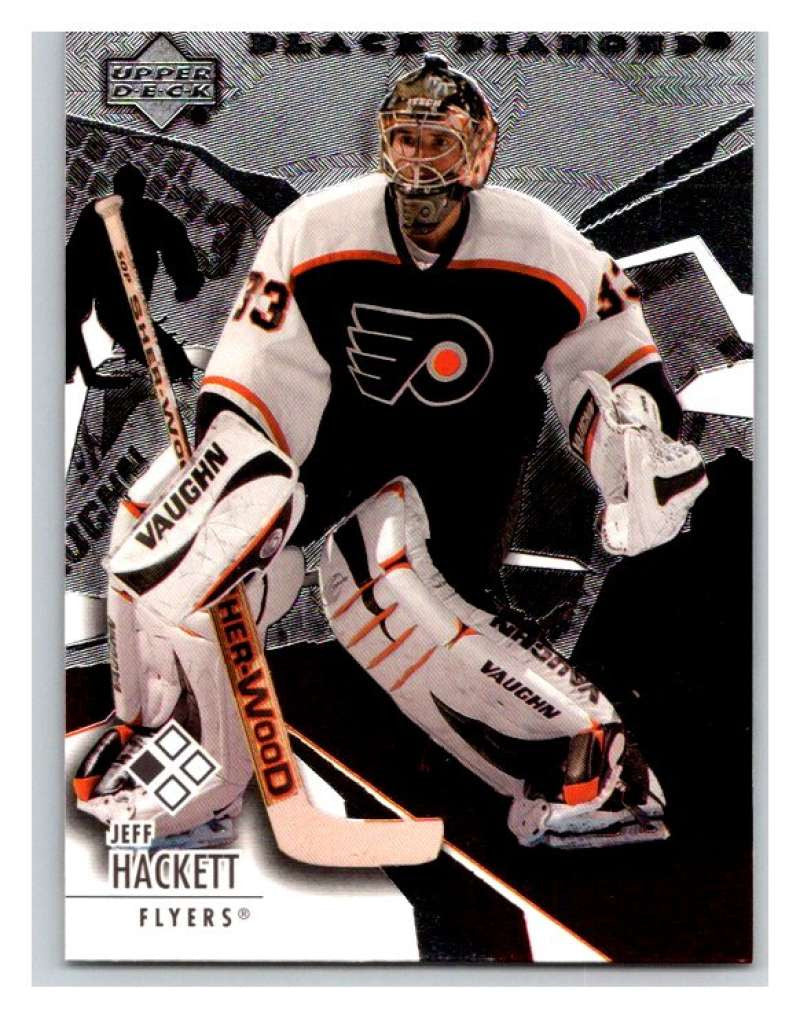 2003-04 Black Diamond #7 Jeff Hackett Mint UD