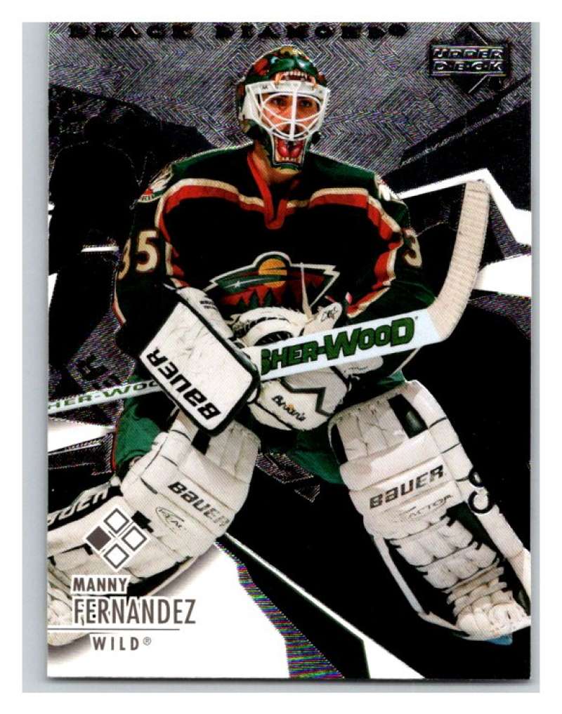 2003-04 Black Diamond #8 Manny Fernandez Mint UD Image 1