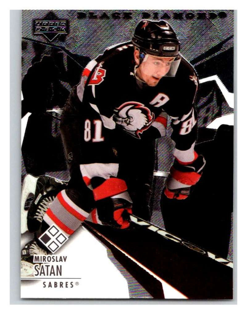 2003-04 Black Diamond #23 Miroslav Satan Mint UD