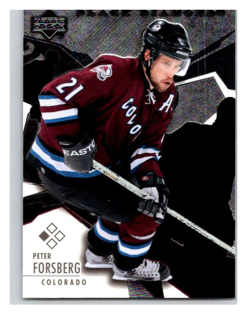 2003-04 Black Diamond #36 Peter Forsberg Mint UD