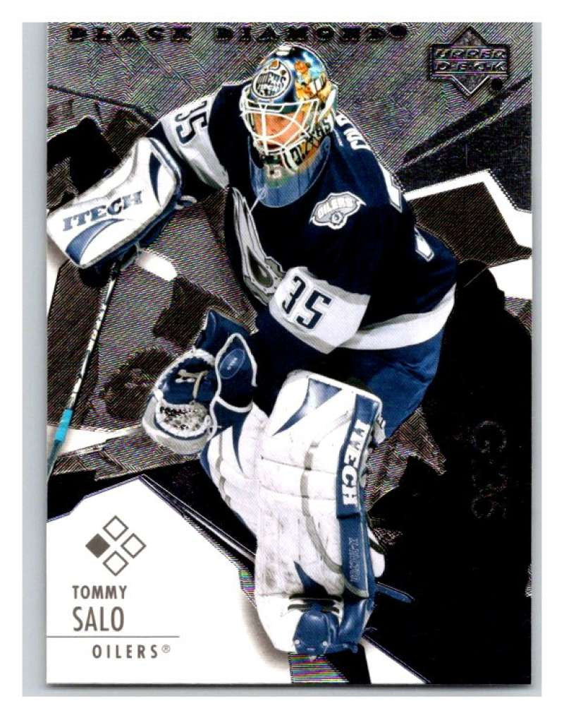 2003-04 Black Diamond #44 Tommy Salo Mint UD