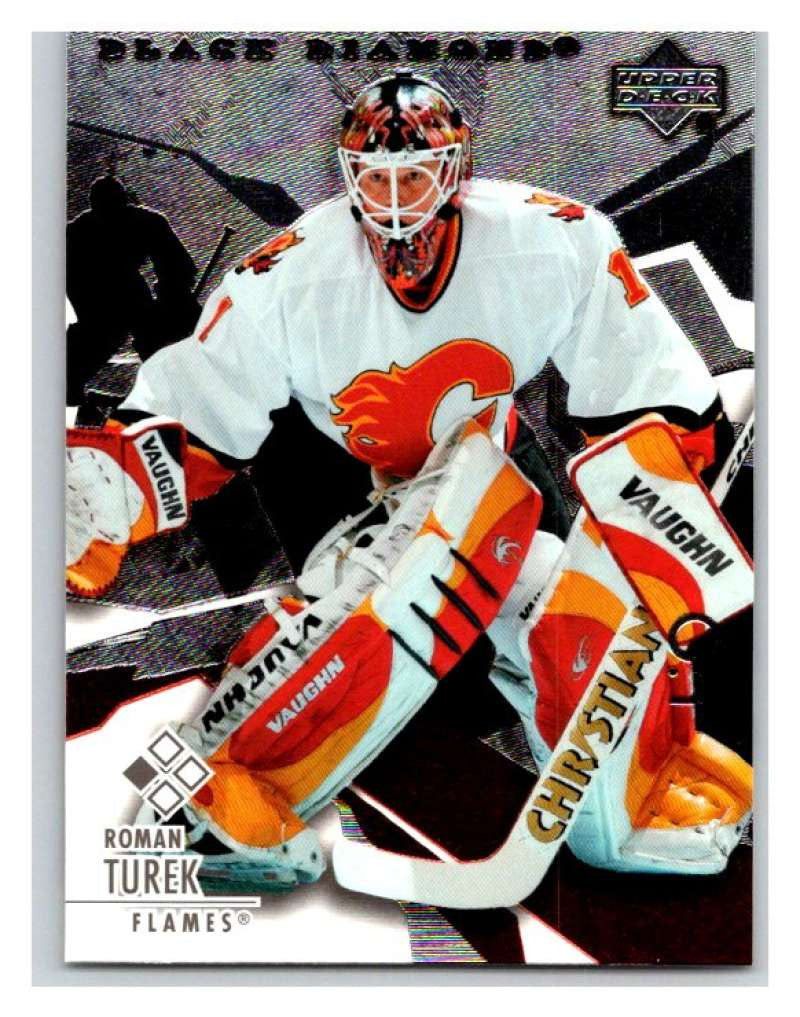 2003-04 Black Diamond #58 Roman Turek Mint UD