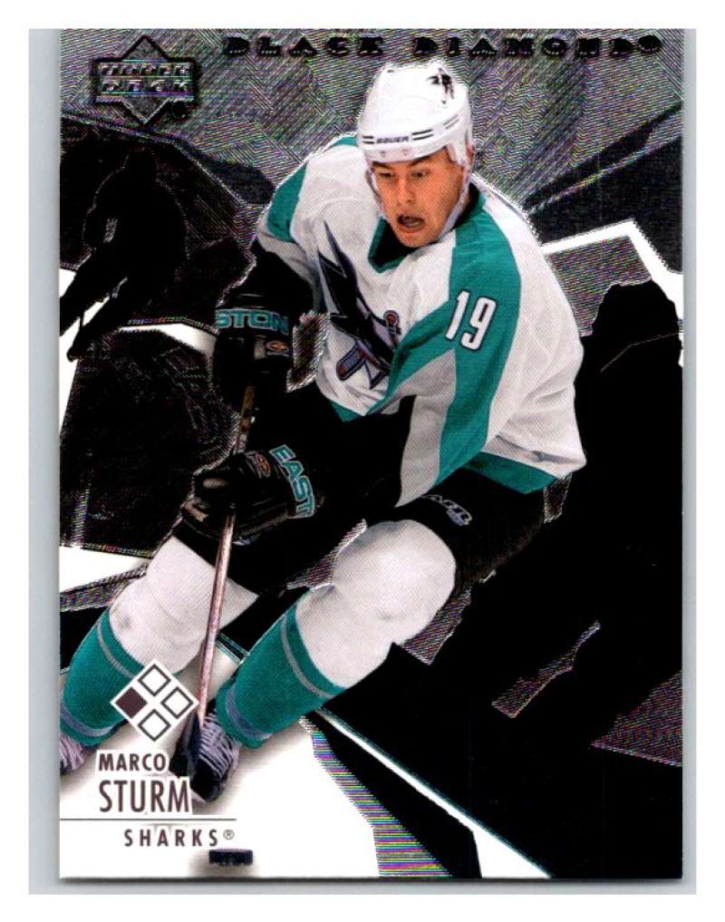 2003-04 Black Diamond #65 Marco Sturm Mint UD Image 1