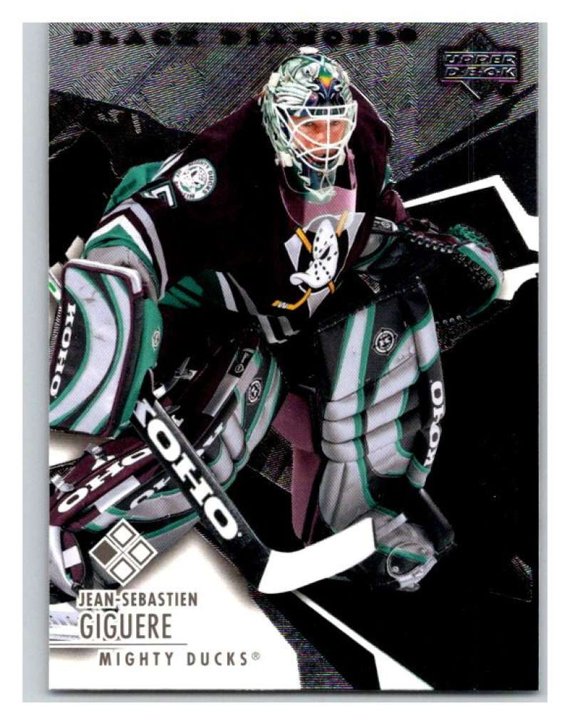 2003-04 Black Diamond #72 Jean-Sebastien Giguere Mint UD