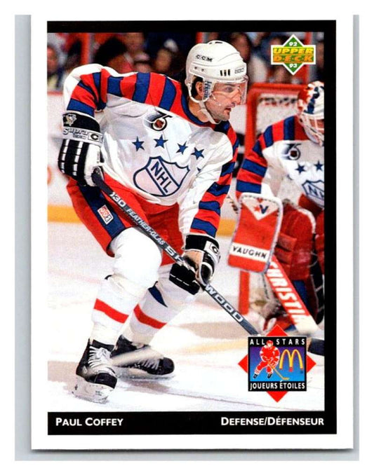 (HCW) 1992-93 McDonald's Upper Deck #17 Paul Coffey Mint NHL