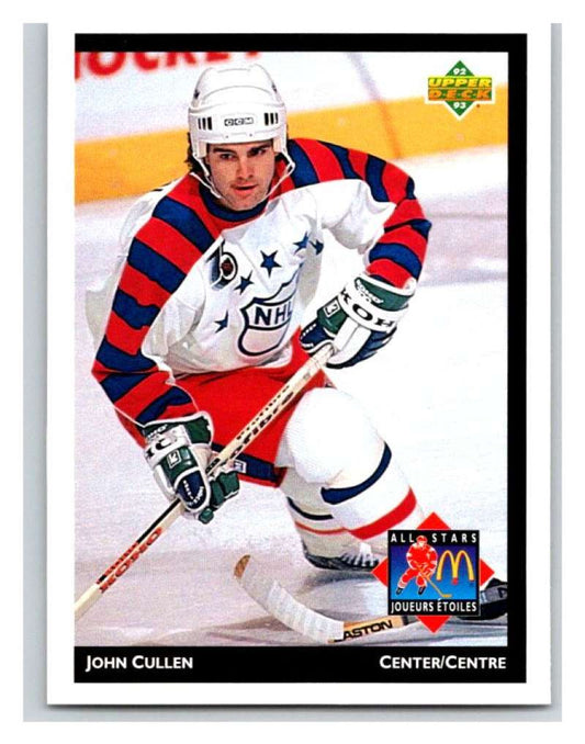 (HCW) 1992-93 McDonald's Upper Deck #18 John Cullen Mint NHL