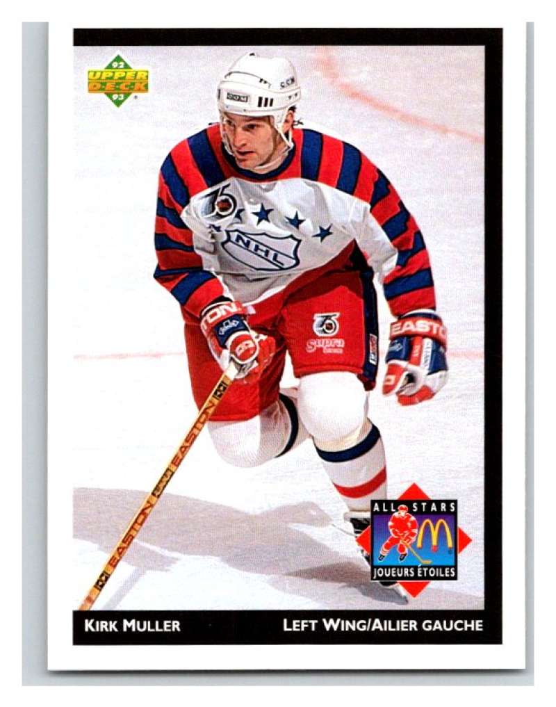 (HCW) 1992-93 McDonald's Upper Deck #23 Kirk Muller Canadiens Mint NHL Image 1