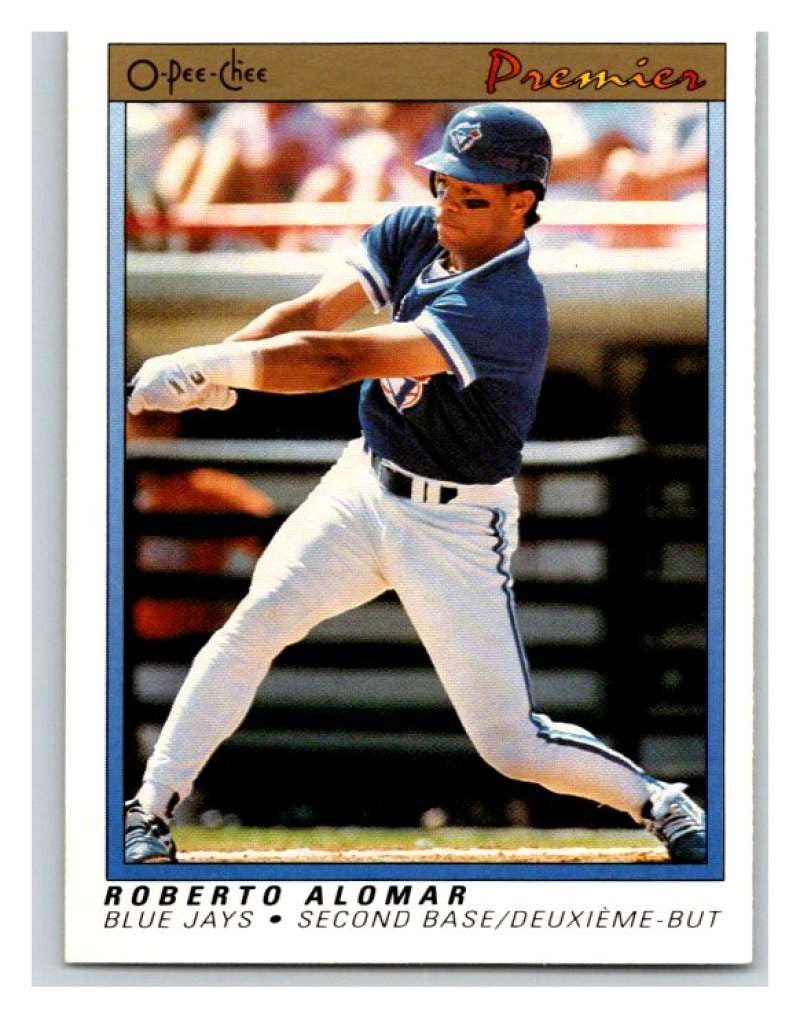 1991 O-Pee-Chee Premeir #1 Roberto Alomar Blue Jays MLB Mint