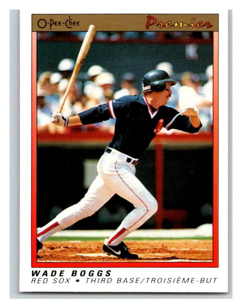 1991 O-Pee-Chee Premeir #11 Wade Boggs Red Sox MLB Mint