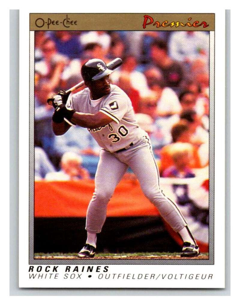 1991 O-Pee-Chee Premeir #97 Tim Raines White Sox MLB Mint