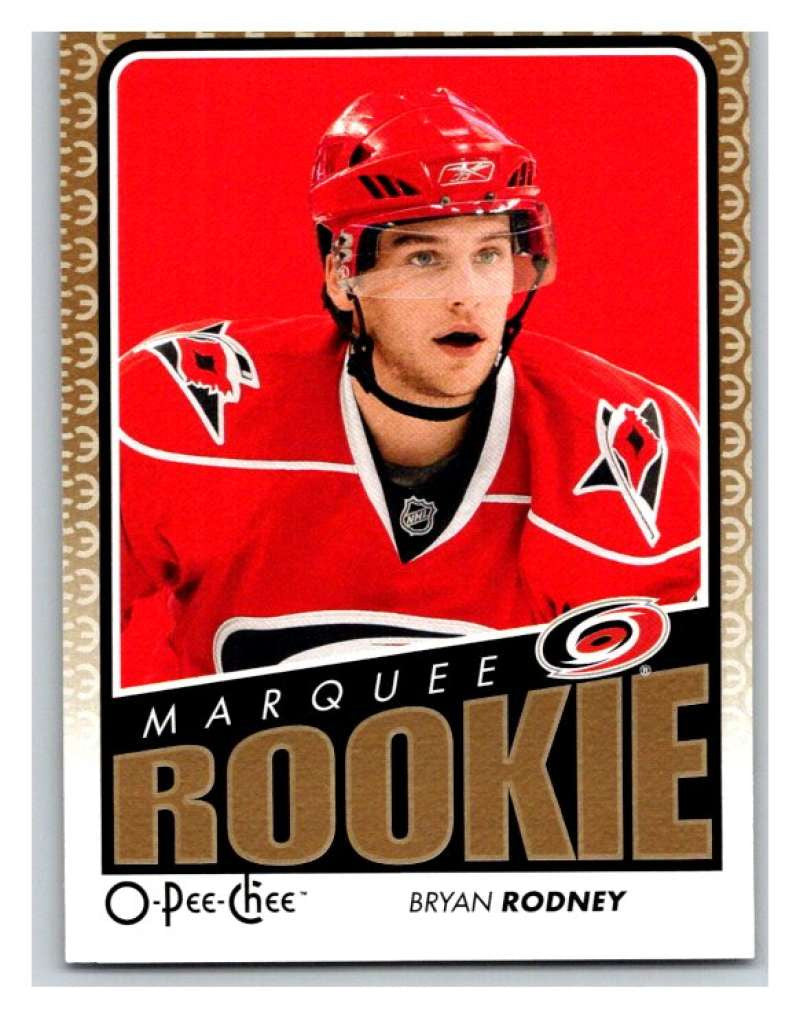 (HCW) 2009 O-Pee-Chee #755 Bryan Rodney RC Rookie Hurricanes Mint NHL
