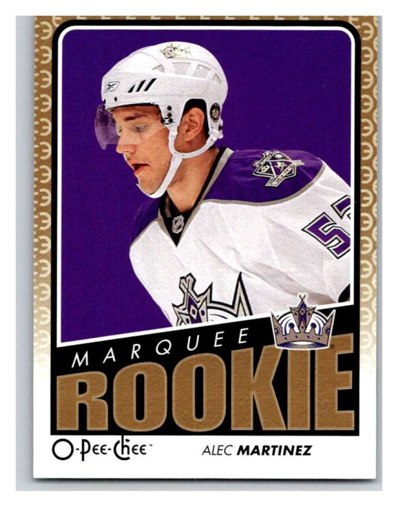 (HCW) 2009 O-Pee-Chee #775 Alec Martinez RC Rookie Kings Mint NHL Image 1