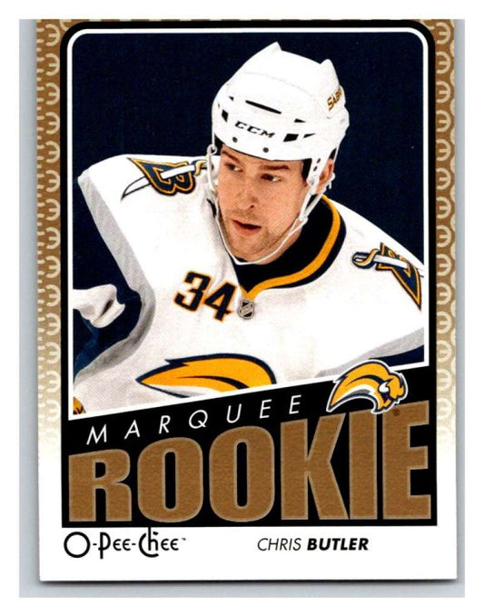 (HCW) 2009 O-Pee-Chee #781 Chris Butler RC Rookie Sabres Mint NHL Image 1