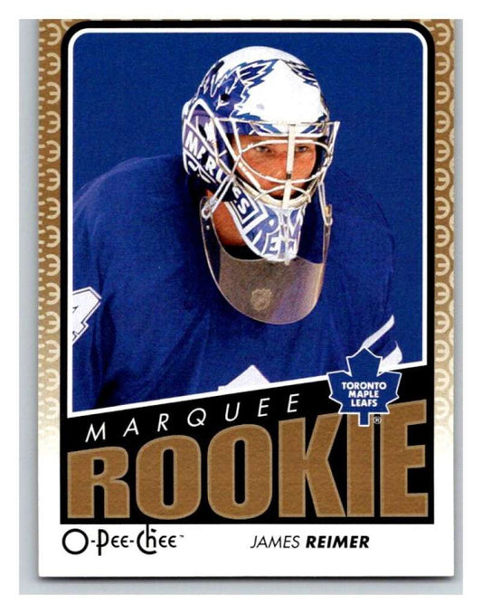 (HCW) 2009 O-Pee-Chee #782 James Reimer RC Rookie Maple Leafs Mint NHL