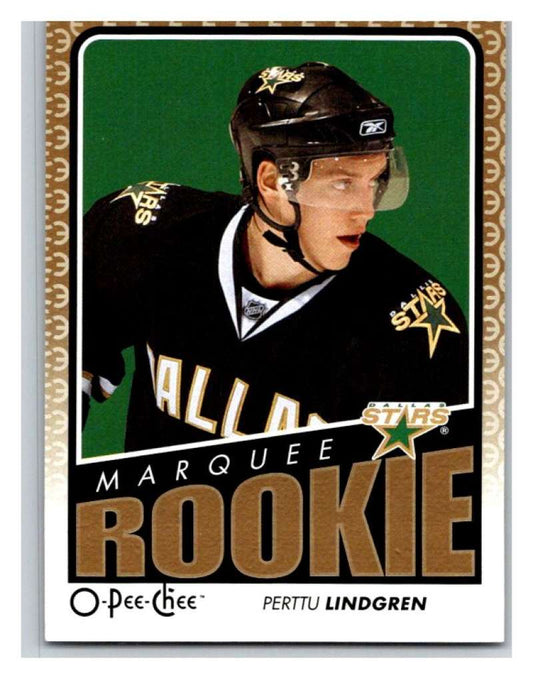 (HCW) 2009 O-Pee-Chee #783 Perttu Lindgren RC Rookie Stars Mint NHL Image 1