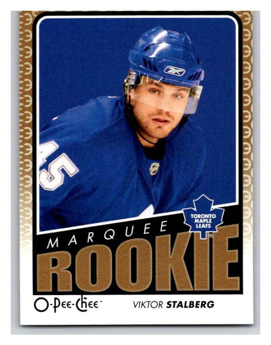 (HCW) 2009 O-Pee-Chee #788 Viktor Stalberg RC Rookie Maple Leafs Mint NHL