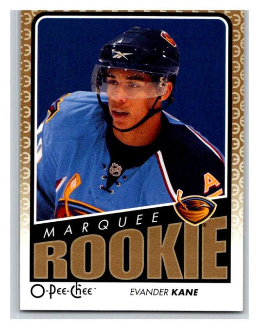 (HCW) 2009 O-Pee-Chee #795 Evander Kane RC Rookie Thrashers Mint NHL