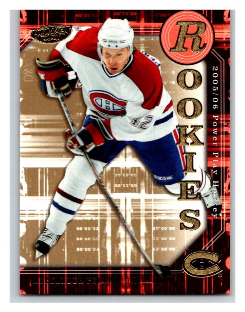 2005-06 Upper Deck Power Play #154 Alexander Perezhogin NM-MT Hockey Rookie 02860 Image 1
