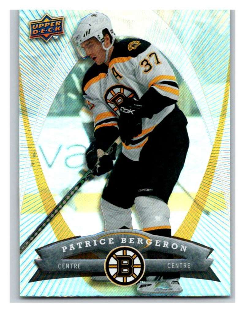(HCW) 2008-09 Upper Deck McDonald's #4 Patrice Bergeron Bruins NHL Mint Image 1