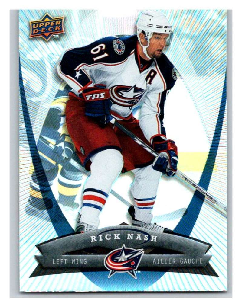 (HCW) 2008-09 Upper Deck McDonald's #15 Rick Nash Blue Jackets NHL Mint Image 1