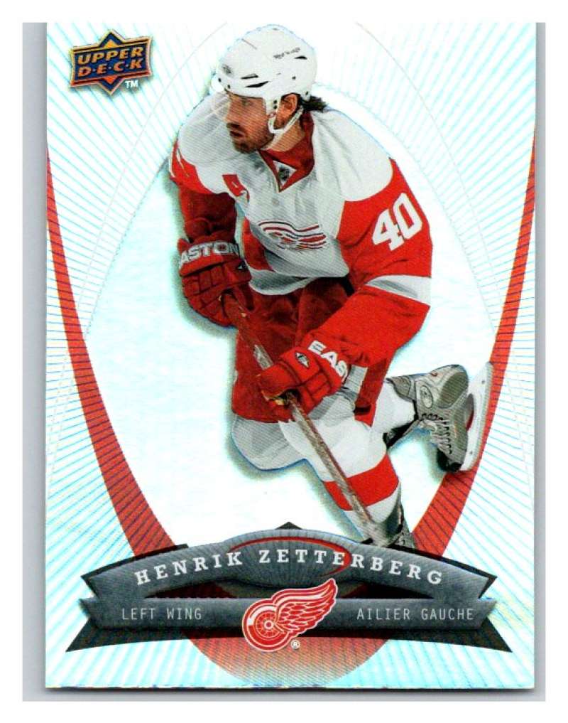 (HCW) 2008-09 Upper Deck McDonald's #18 Henrik Zetterberg Red Wings NHL Mint Image 1